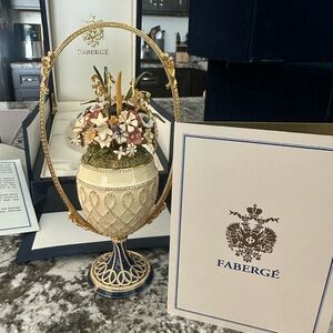 Fabergé Imperial Basket of Wild Flowers Egg